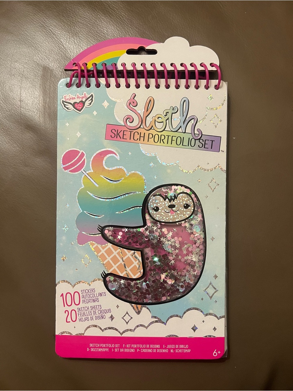 Llama Shaker Compact Sketch Portfolio/ Llama Sketch Book/ Llama Coloring Book